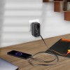 Мережевий адаптер VIDEX ONCORD з/з 1п 2.4A 2USB+USB-C Black
