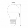 LED лампа VIDEX A60e 12V 10W E27 4100K LED лампа VIDEX A60e 12V 10W E27 4100K