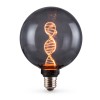 LED лампа VIDEX Filament VL-DNA-G125-S 3.5W E27 1800K Smoky