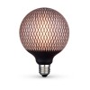 LED лампа VIDEX Filament VL-DG125BP 6W E27 1800K Black Magician net LED лампа VIDEX Filament VL-DG125BP 6W E27 1800K Black Magician net