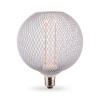 LED лампа VIDEX Filament VL-DWMC125150 4W E27 1800K White Chainmail style