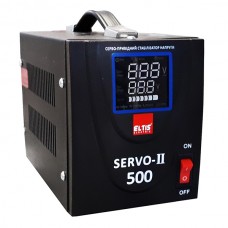 Стабілізатор напруги SERVO-II-SVC- 500VA LED цифр. 500ВА 1-фазний Eltis Electric