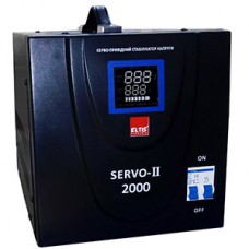 Стабілізатор напруги SERVO-II-SVC-2000VA LED цифр.  2000ВА 1-фазний Eltis Electric