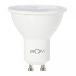 Світлодіодна лампа Biom BT-572 MR16 7W GU10 4500К матова