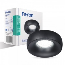 Вбудований світильник  Feron DL1842 чорний матовий