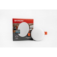 Світильник світлодіодний ETRON Decor 1-EDP-605 12W 5000К ІР20 круг