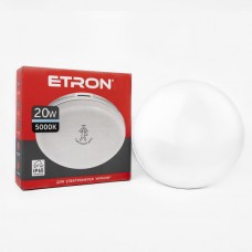Світильник світлодіодний ETRON Communal 1-ESP-526-CD 20W 5000К circle +датчик руху
