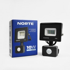 Прожектор NORTE Spotlight 1-NSP-1221 10W 6500К з датчиком руху