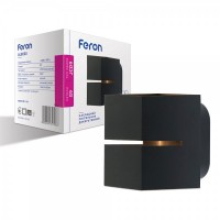 Настінний накладний світильник Feron AL8000 чорний