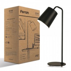 Настільний світильник Feron DE1440 під лампу Е27 чорний