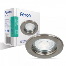 Вбудований світильник Feron DL10 титан