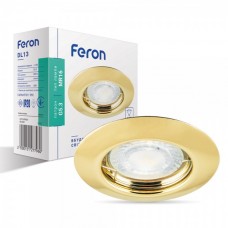 Вбудований світильник Feron DL13 золото