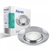Вбудований світильник Feron DL13 хром