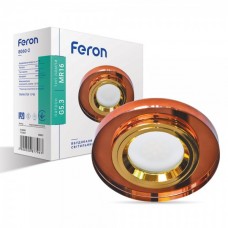 Вбудований світильник Feron 8060-2 коричневий золото