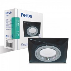 Вбудований світильник Feron 8150-2 сірий срібло