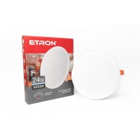 Светильник светодиодный ETRON Decor 1-EDP-614 24W 5000К ІР20 круг