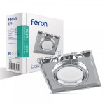 Вбудований світильник Feron 8170-2 срібло-срібло