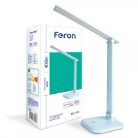 Настільний світлодіодний світильник Feron DE1725 блакитний