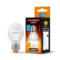 LED лампа VIDEX PREMIUM G45 7W E27 4100K