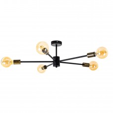 Люстра (світильник стельовий) Star 5 840/320 Black/BrushGold