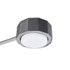 Люстра (світильник стельовий) Quant GX53 C3-350 MoireSilver