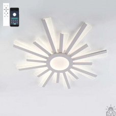 Керована світлодіодна люстра TERESA 100W-R-APP-680х50-WHITE-220-IP20