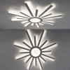 Керована світлодіодна люстра TERESA 100W-R-APP-680х50-WHITE-220-IP20