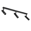 Світильник стельовий (спот) Stork L185-3 Black