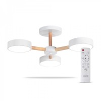 Світлодіодна люстра з пультом Ardero AL6193ARD SCANDY 40Вт 3000-6500К IP20