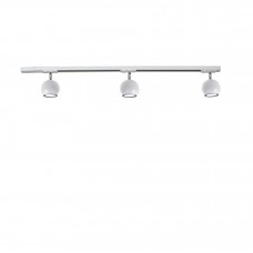 Трековий світильник на три плафони стельовий Track-3 Bowl GU10 TL90-1000-3 White