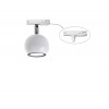 Трековий світильник стельовий Тrack Bowl GU10 TL90 White Трековий світильник стельовий Тrack Bowl GU10 TL90 White