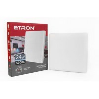 Светильник светодиодный ETRON Decor 1-EDP-664 24W 5000К ІР20 квадрат