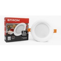 Светильник светодиодный ETRON Decor 1-EDP-625 9W 4200K ІР40 круг