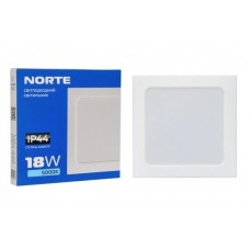Стельовий світильник NORTE 1-NDP-1628 18W 5000K ІР44 квадрат