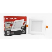 Светильник светодиодный ETRON Decor 1-EDP-675 9W 4200K ІР40 квадрат