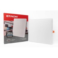 Светильник светодиодный ETRON Decor 1-EDP-668 36W 5000К ІР20 квадрат