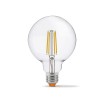 LED лампа VIDEX Filament G95FD 7W E27 4100K дімерна