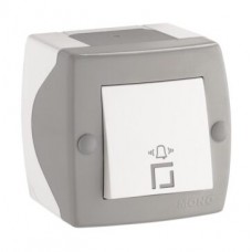 Кнопка звонковая OCTANS СЕРАЯ MONO Electric
